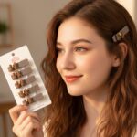 Elegant Bow Design Decorative Hair Clip Set (5 Pc) - Image 3