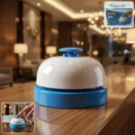 Desk Ring Bell for Reception and Service