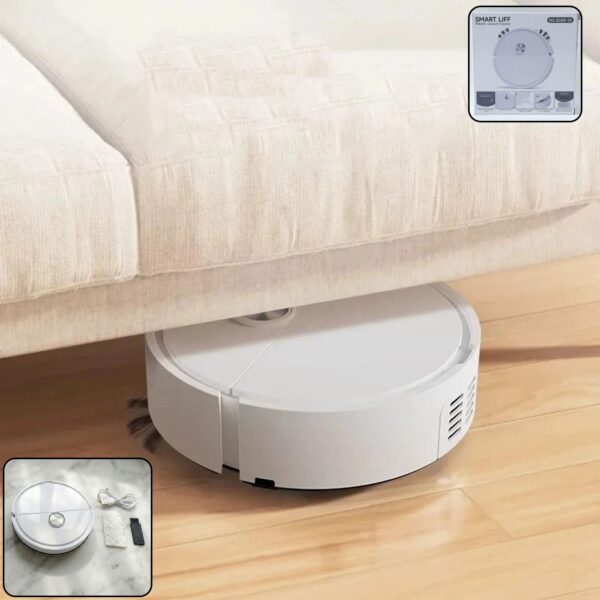 Robotic Vacuum Cleaner with Mopping Function (1 PC)