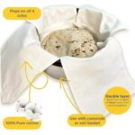 Multipurpose Cotton Roti Cloth Cover, Round Roti Cover  (51 x 51 cm, Pack of 2 ) - Image 7