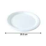 Vegnar Disposable Round Food Serving Plate (10 Pc) - Image 6