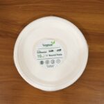Vegnar Disposable Round Food Serving Plate (10 Pc) - Image 9