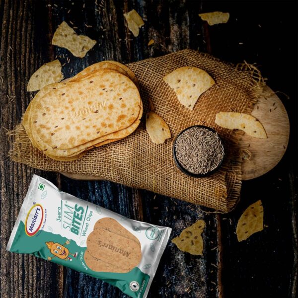 Maniarr's Jeera Khakhra Mini Slim Bites 58g