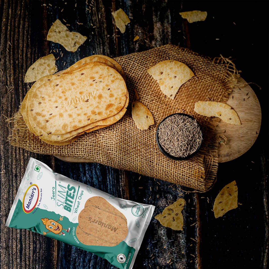 Maniarr's Jeera Khakhra Mini Slim Bites 58g