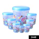 Air Tight Plastic Transparent Container Set - Image 2