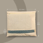 Zip Closure Saree Storage Bag (14.5x16.5 cm, Pack of 6) - Image 9