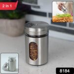 2 in 1 Stainless Steel Spice Jar - Image 2