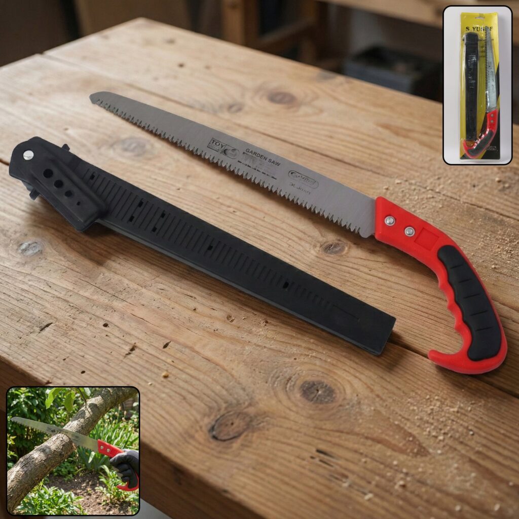 Heavy-Duty 300 MM Manual Garden Pruning Saw