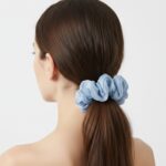 Elegant Soft Fabric Hair Scrunchie (1 Pc) - Image 4