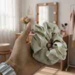 Premium Soft Fabric Hair Scrunchie (1 P) - Image 6