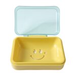 Cute Smiley Design Plastic Soap Case (1 Pc) - Image 4