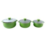 Signature Multipurpose Kitchen Serving Bowl (1000ML,1400ML,2200ML,3 Pc Set) - Image 5