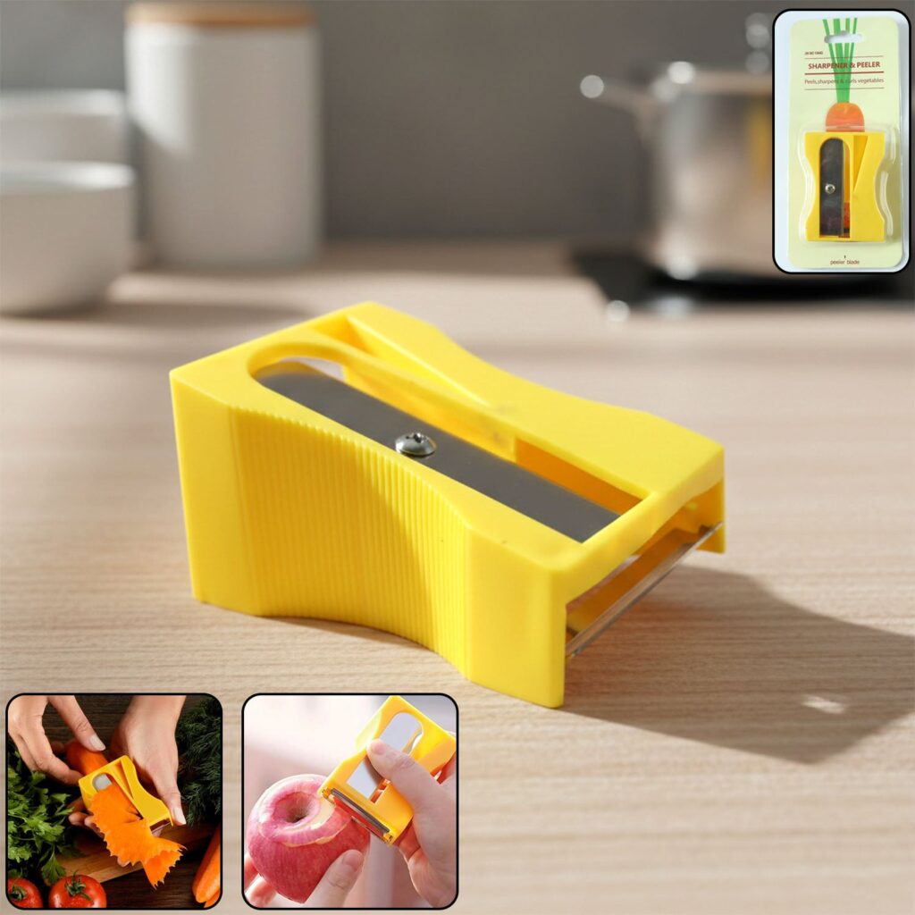 Multipurpose Vegetable Sharpener and Peeler Tool