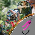 Stainless Steel Garden Scissors, flower cutter - Image 8