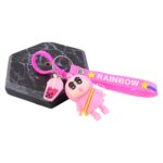 Cute Cartoon Character Rainbow Strap Keychain (1 Pc) - Image 4