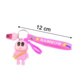 Cute Cartoon Character Rainbow Strap Keychain (1 Pc) - Image 6