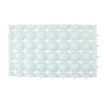 Anti-Slip Bathroom Massage Mat with Suction Cups (33 × 21 cm / 4 Pc) - Image 5