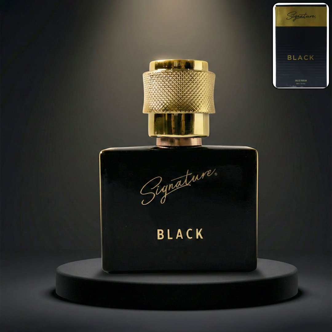SignatureBlack-WOSKU-01.jpg Signature Premium Black Eau De Parfum bottle