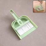 2-in-1 Handheld Cleaning Dustpan with Integrated Brush