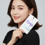 Cute Mini Spade & Leaf Shape Hair Clip Set (2 Pc) - Image 3