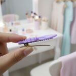 Cute Mini Spade & Leaf Shape Hair Clip Set (2 Pc) - Image 8