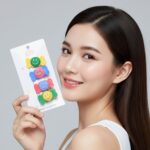Colorful Smiley Candy Design Decorative Hair Clip Set (4 Pc) - Image 4