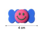 Colorful Smiley Candy Design Decorative Hair Clip Set (4 Pc) - Image 6