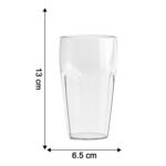 Supermom Transparent Smoothy Glass Set (Approx 300ML / 6 Pc) - Image 7