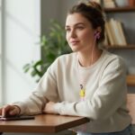 Cute Cartoon Style Wired In-Ear Earphones (1 Set) - Image 3