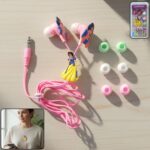 Cute Cartoon Wired In-Ear Earphones
