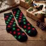 Stylish Polka Dot Socks for Men and Women (1 Set) - Image 3