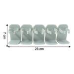 Wall-Mounted Adjustable Spice Rack Organizer (1 Pc) - Image 6