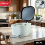 Fancy 4-Section Masala Box for Kitchen Storage (Spice Container) - Image 2