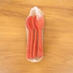 Food Plastic Spoon Set Table Spoon Tea Spoon Coffee Spoon  Heat Resistant 5 Pc - Image 8