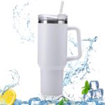 Premium Stainless Steel Vacuum Insulated Travel Mug Tumbler  (890ML / 1 Pc / Mix Color) - Image 4