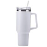 890 ML Insulated Stainless-Steel Travel Tumbler White Color (1 Pc ) - Image 5