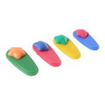 Colorful Star Design Decorative Hair Clip Set (4 Pc) - Image 5