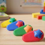 Colorful Star Design Decorative Hair Clip Set (4 Pc) - Image 4