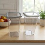 Plastic Multipurpose Kitchen Storage / fridge Container (1200 ML, 6 Pc) - Image 7