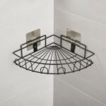 Wall-Mounted Corner Bathroom Storage Rack (1 Pc) - Image 6