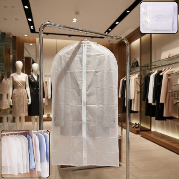 Transparent Garment Cover Bag for Long Garments
