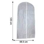 Transparent Garment Cover Bag (120 × 58 cm, 1 Pc) - Image 6