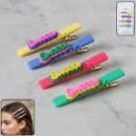 Sweet Text Decorative Hair Clip Set for Girls