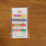 Sweet Text Decorative Hair Clip Set (4 Pc) - Image 8