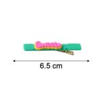 Sweet Text Decorative Hair Clip Set (4 Pc) - Image 6