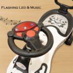Baby Magic Swing Car Ride-On Toy with Music (1 Pc) - Image 9