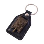 Premium Military Tank Design Leather Finish Keychain (1 Pc) - Image 5