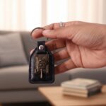 Premium Military Tank Design Leather Finish Keychain (1 Pc) - Image 4