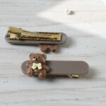 Cute Teddy Bear Decorative Hair Clips (4 Pc) - Image 8