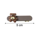 Cute Teddy Bear Decorative Hair Clips (4 Pc) - Image 6